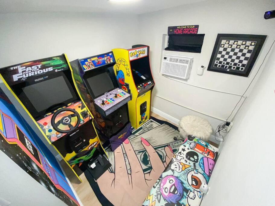 Unique Miami Art Escape W/ Hottub, Arcade & Murals Ngoại thất bức ảnh