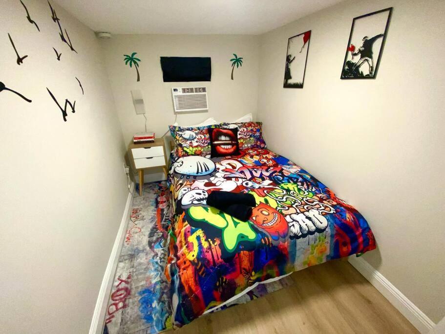 Unique Miami Art Escape W/ Hottub, Arcade & Murals Ngoại thất bức ảnh