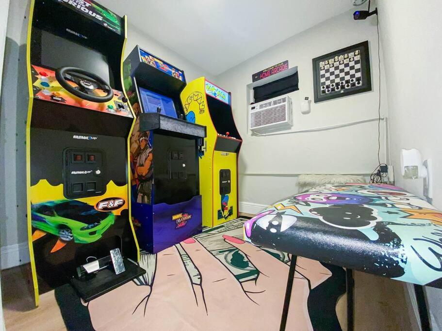 Unique Miami Art Escape W/ Hottub, Arcade & Murals Ngoại thất bức ảnh