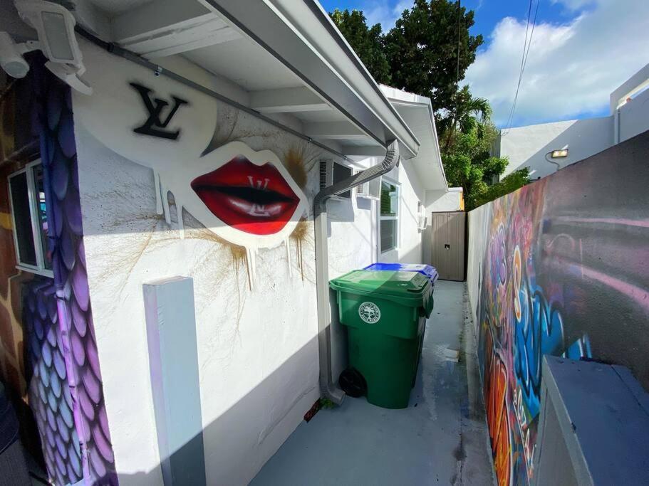 Unique Miami Art Escape W/ Hottub, Arcade & Murals Ngoại thất bức ảnh